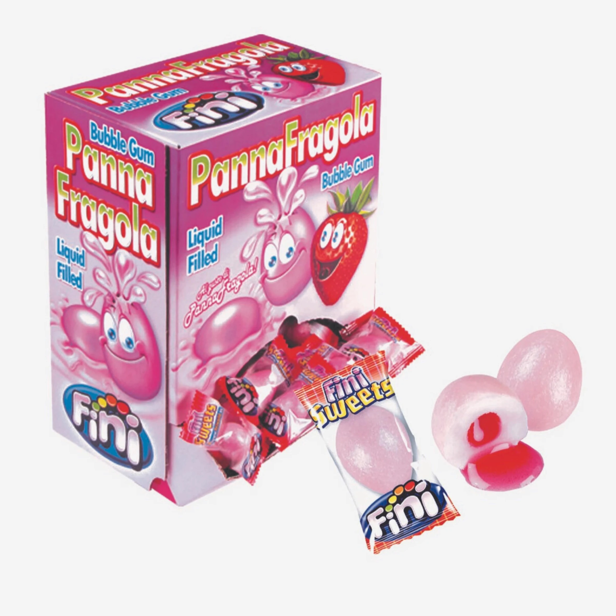Casa Fini Boom Panna Fragola - 200 Pezzi