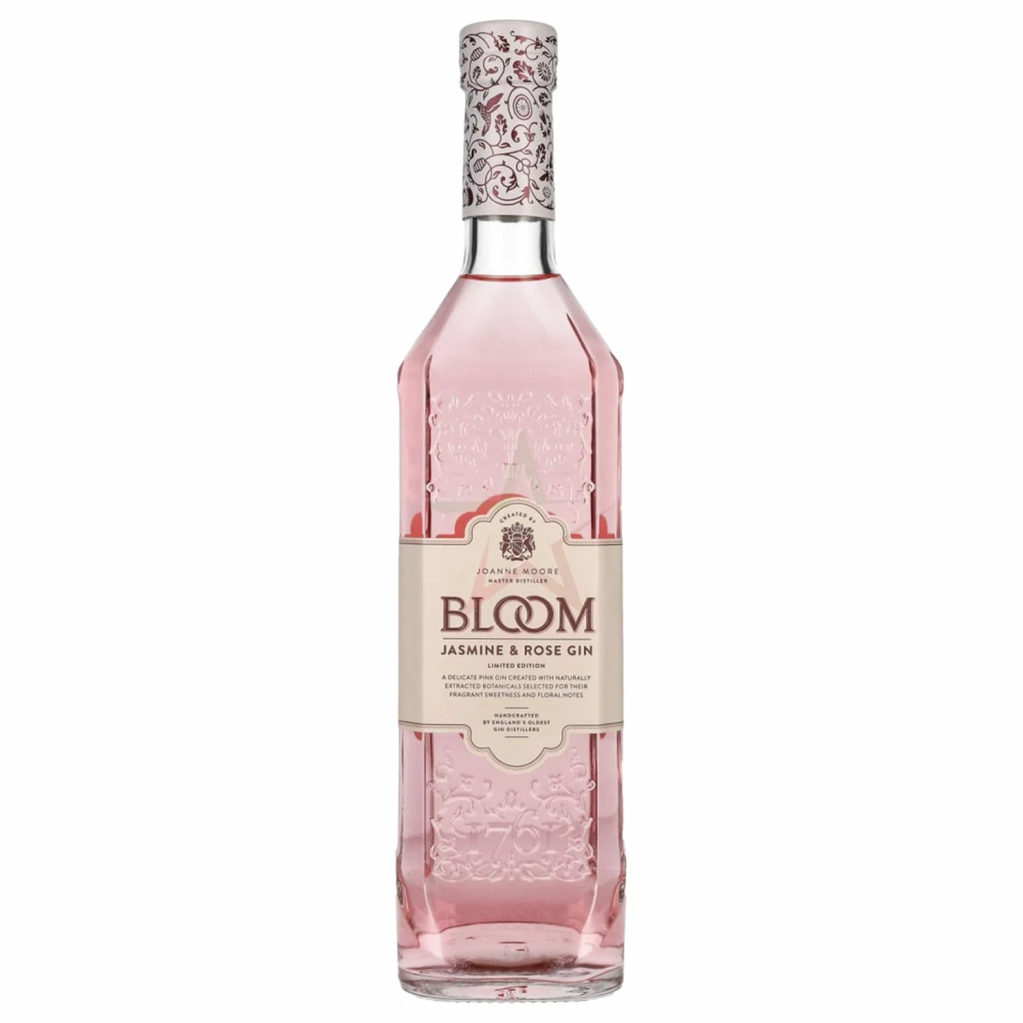 Bloom JASMINE & ROSE GIN Limited Edition 40,00% 0,70 lt.