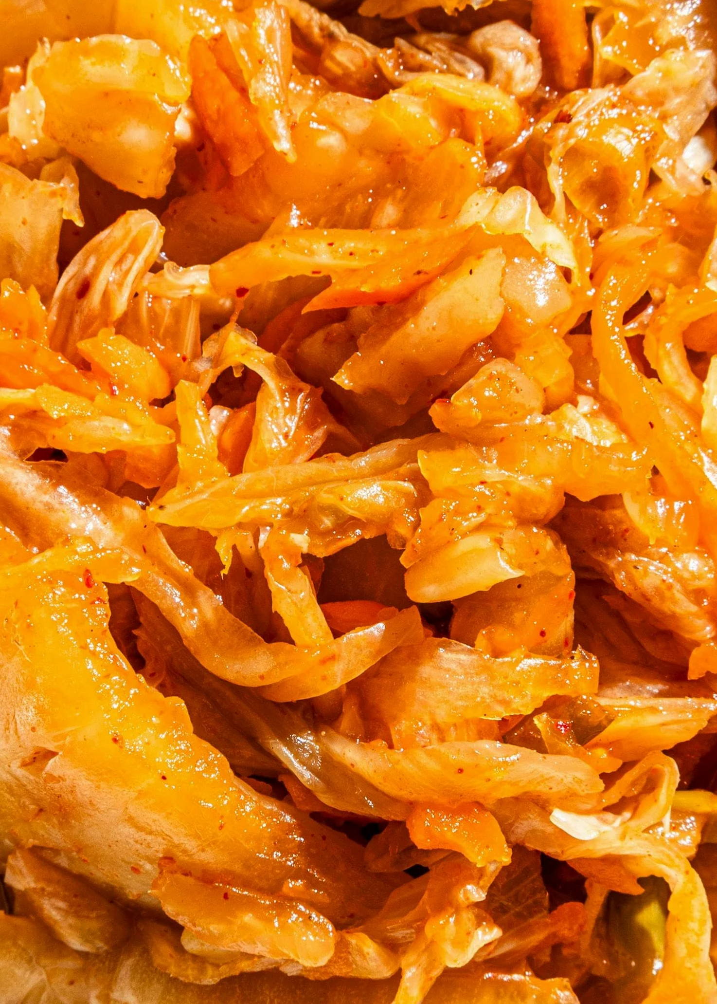 KoRo - Kimchi - RIcetta tradizionale coreana a base di cavolo fermentato - Con peperoncino, aglio e zenzero - Vegan