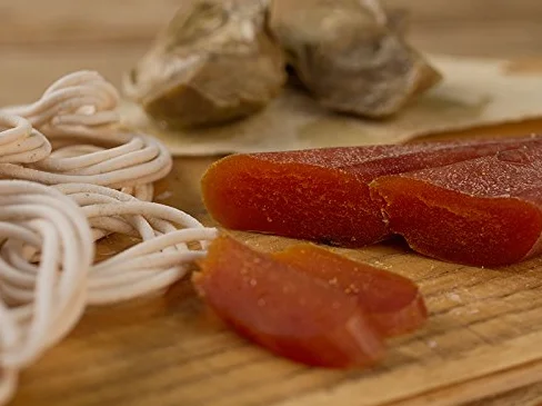 5 x 180 gr - Bottarga di muggine. Baffe di muggine lavorate a Cabras (Sardegna), secondo l'originale ricetta