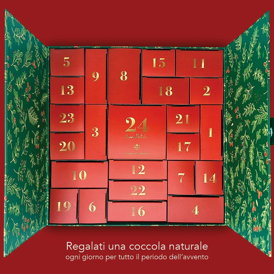 CALENDARIO DELL'AVVENTO 2025 Giorgini Dr. Martino - 24 regali di qualità in attesa del Natale