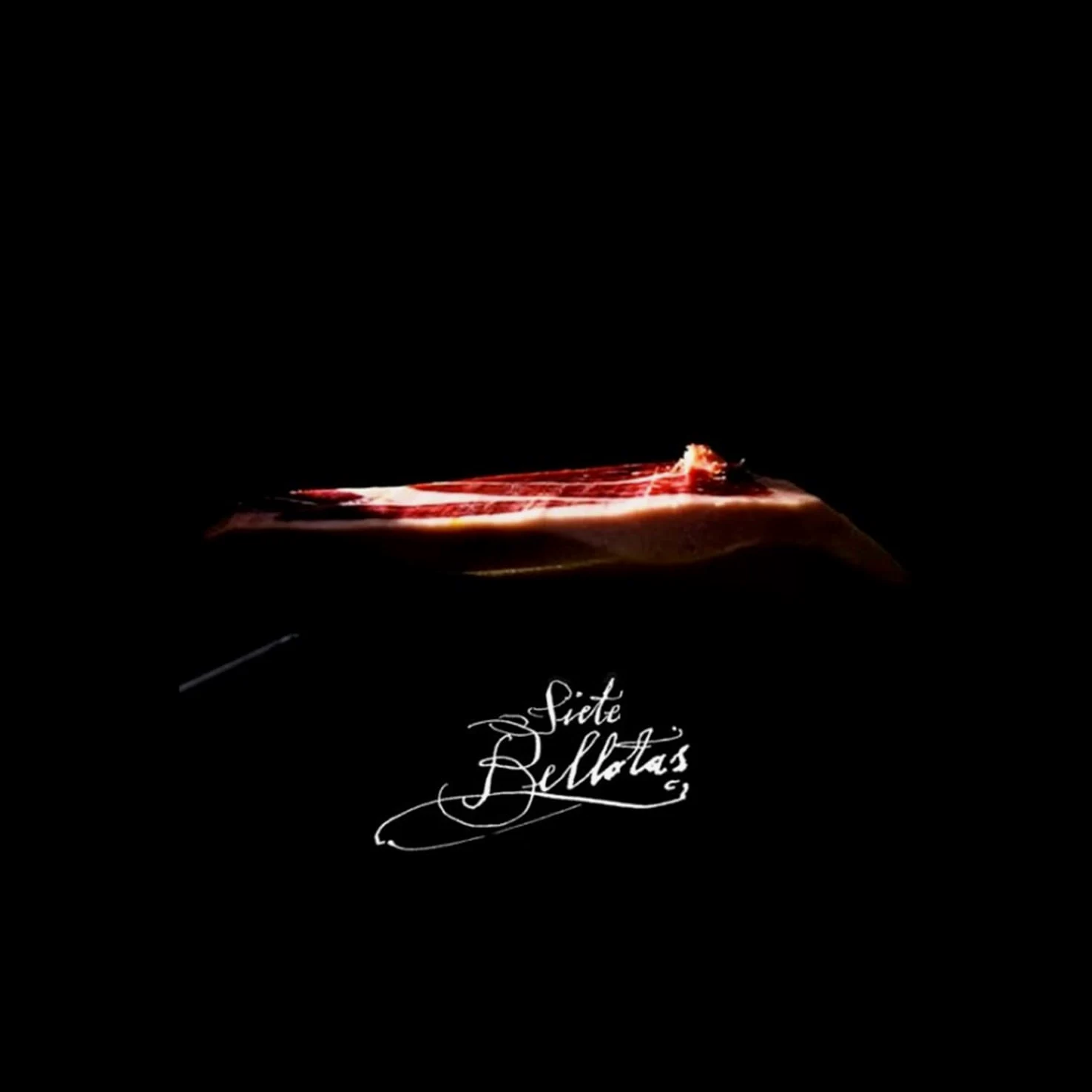 Prosciutto 7 BELLOTAS 100% Iberico di Ghianda | Jamon Bellota Pata Negra | Prosciutto crudo con 48 Mesi di stagionatura Naturale (Disossato +1,0KG)