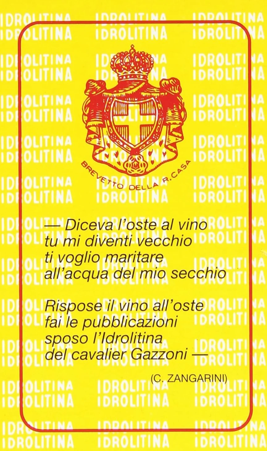15x Ristora Idrolitina Preparato per Acqua da Tavola, preparazione per acqua da tavola, 20 bustine + Beni Culinari Portachiavi gratuito