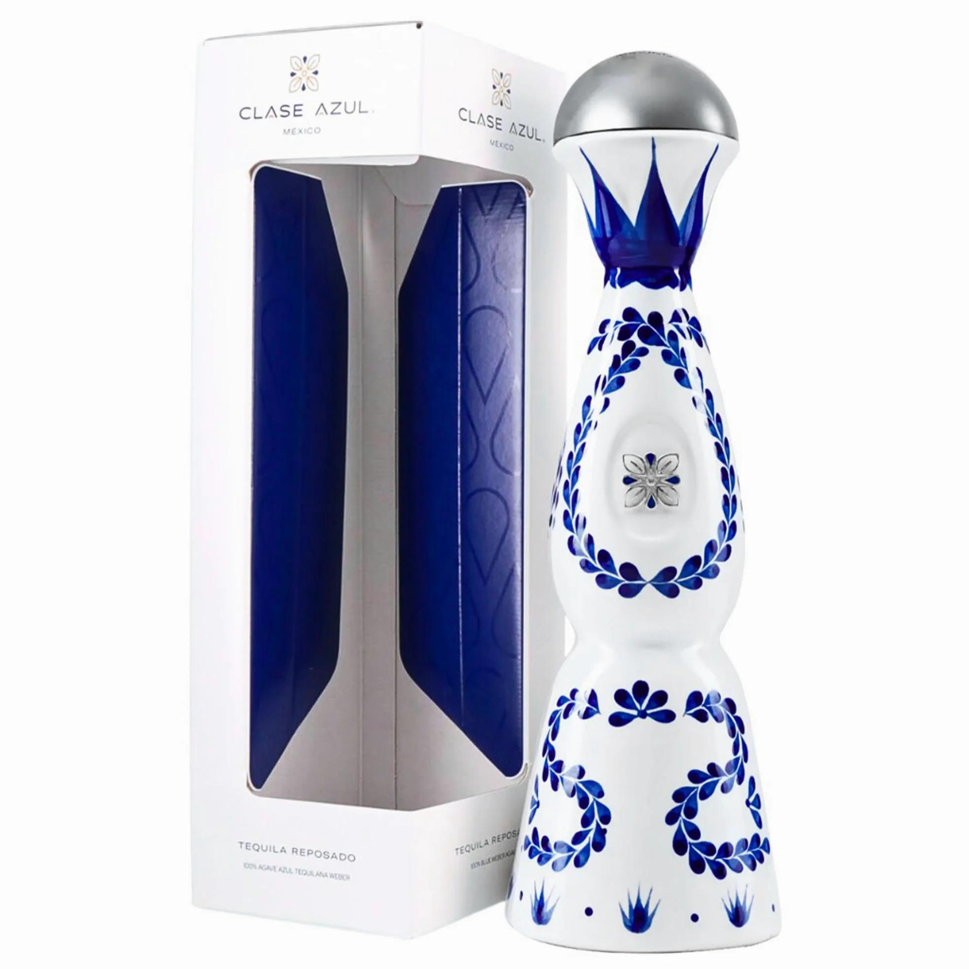 Clase Azul Tequila Reposado con Astuccio | Bottiglia in Ceramica Dipinta a Mano | 40% Vol. 1,75l