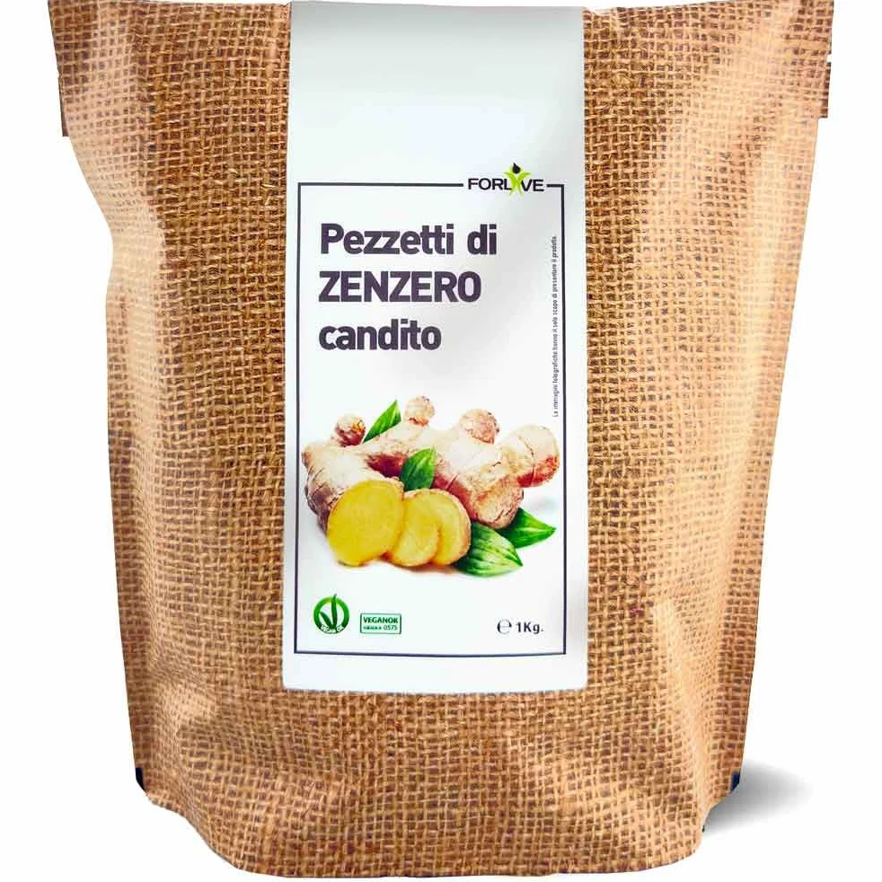 FORLIVE PEZZETTI DI ZENZERO CANDITO 1 KG
