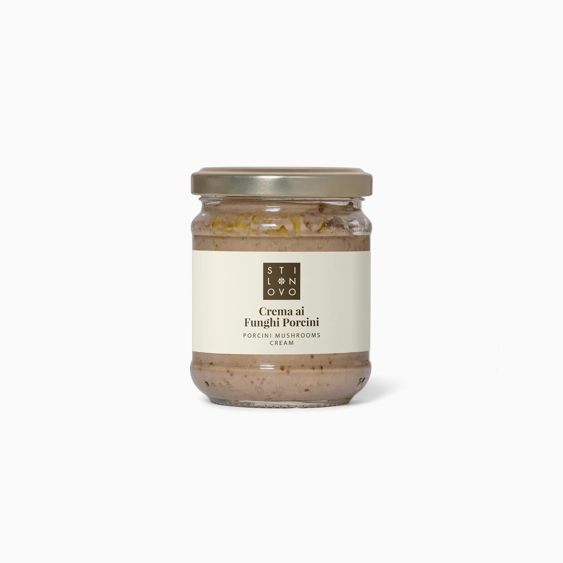 Crema Gourmet ai Funghi Porcini – 160 g | Crema Autentica con 60% di Funghi Porcini e Olio EVO, Perfetta per Crostini, Pasta e Arrosti