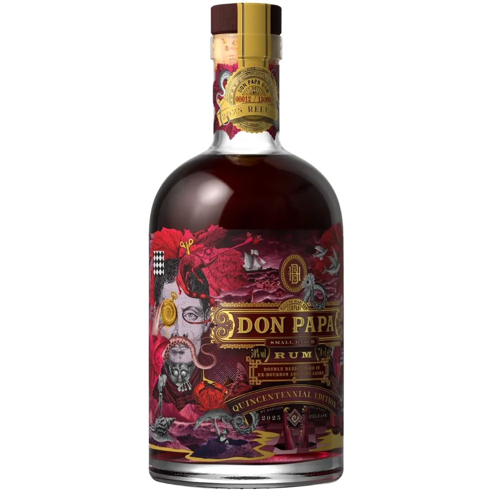 Don Papa Rum Port Cask Quincentennial 70 cl con gift box