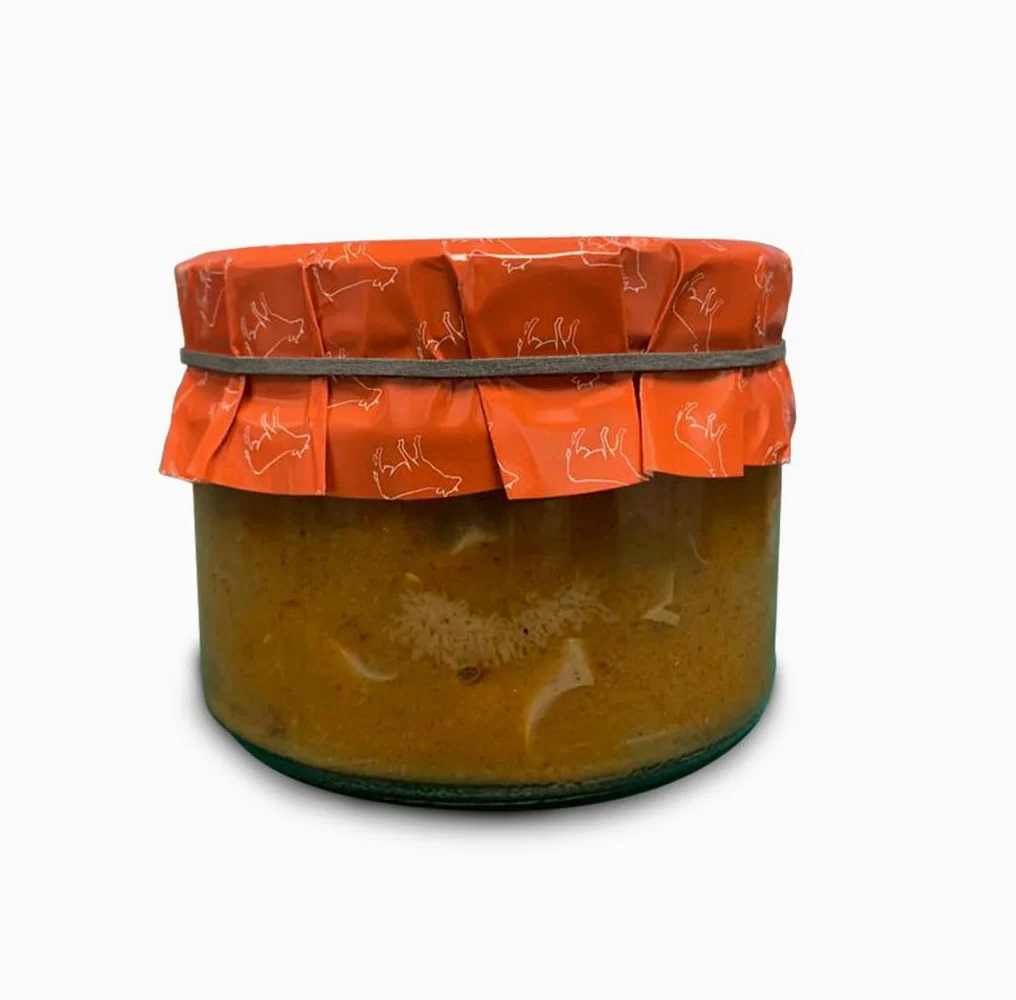 Trippa in salsa con chorizo ​​e sanguinaccio 560gr (Confezione da 4). Trippa alla Madrilena. Ricetta familiare, fatta in casa e artigianale. Conserve gourmet. Prodotto 100% fabbricato Spagna.