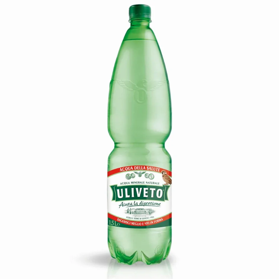 Uliveto Acqua Effervescente 24 Bottiglie da 1.5 Litri