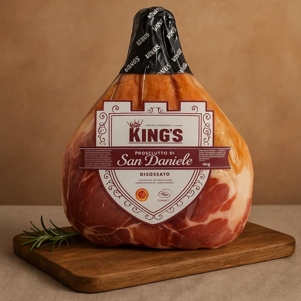 Prosciutto di San Daniele Disossato 8kg – Stagionatura Naturale, Gusto Autentico della Tradizione Friulana – Ideale per Gastronomie, Ristoranti, Catering e Uso Domestico