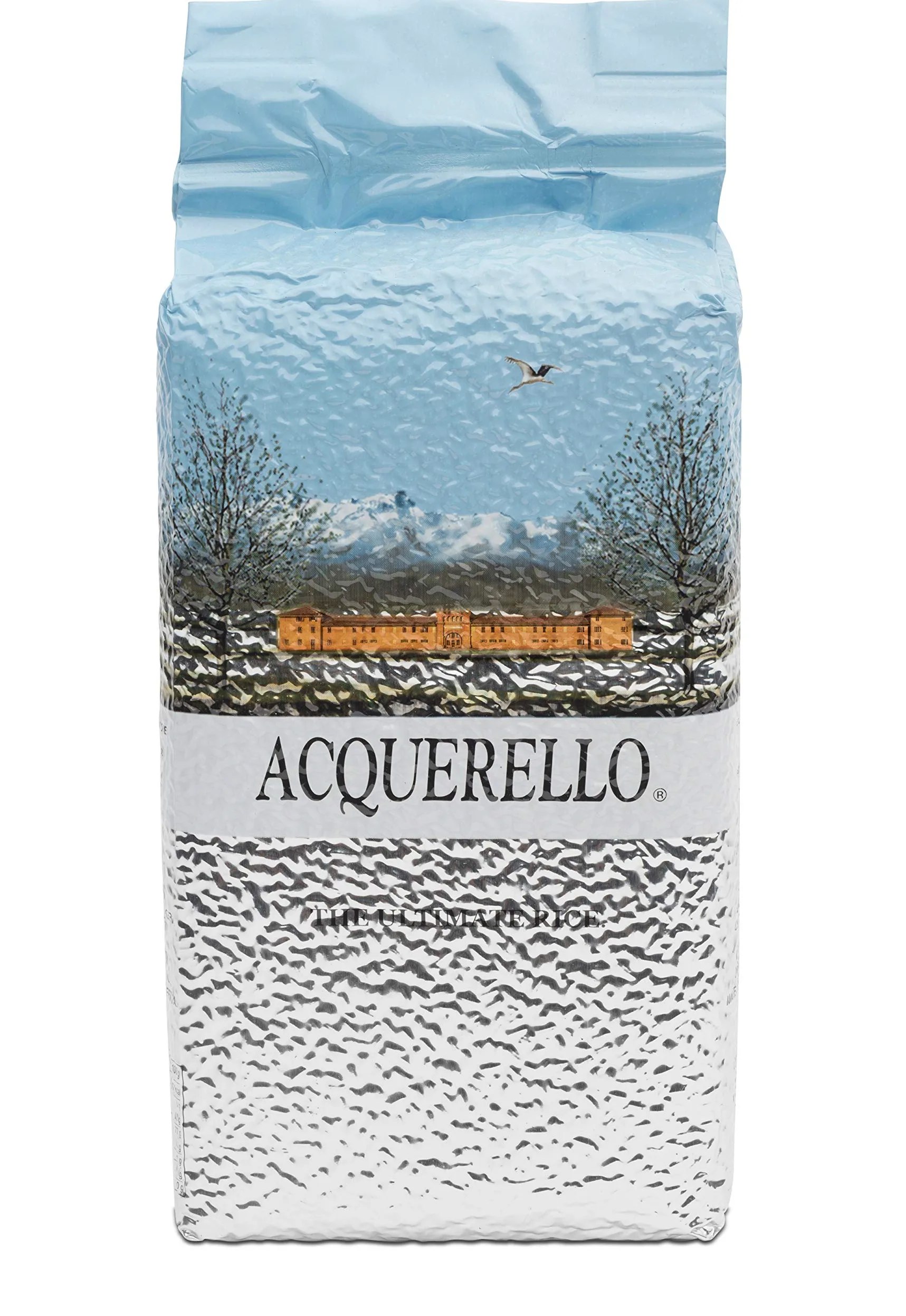 Riso Acquerello invecchiato 1 anno - 4 pacchi da 2,5 Kg [10 kg]