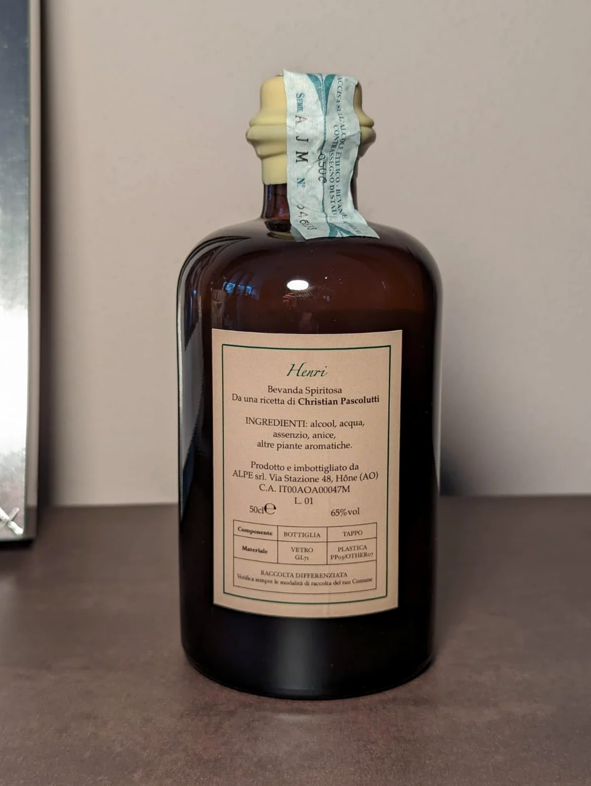 Assenzio Henri "Absinthe de Dessert"