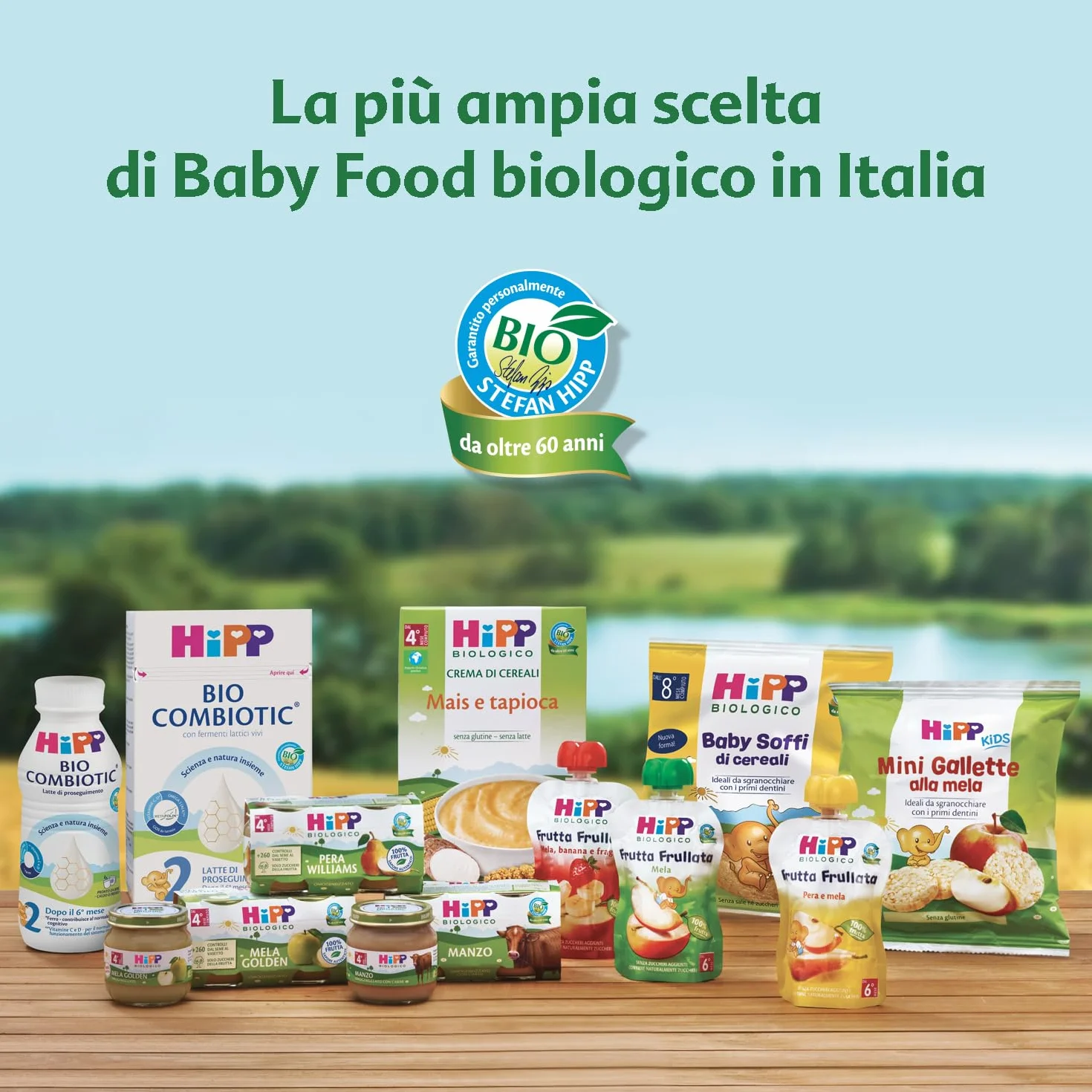 HiPP - Pastina per Svezzamento a Forma di Chioccioline, con Grano Duro Biologico 100% Italiano, 12 Confezioni 320 gr