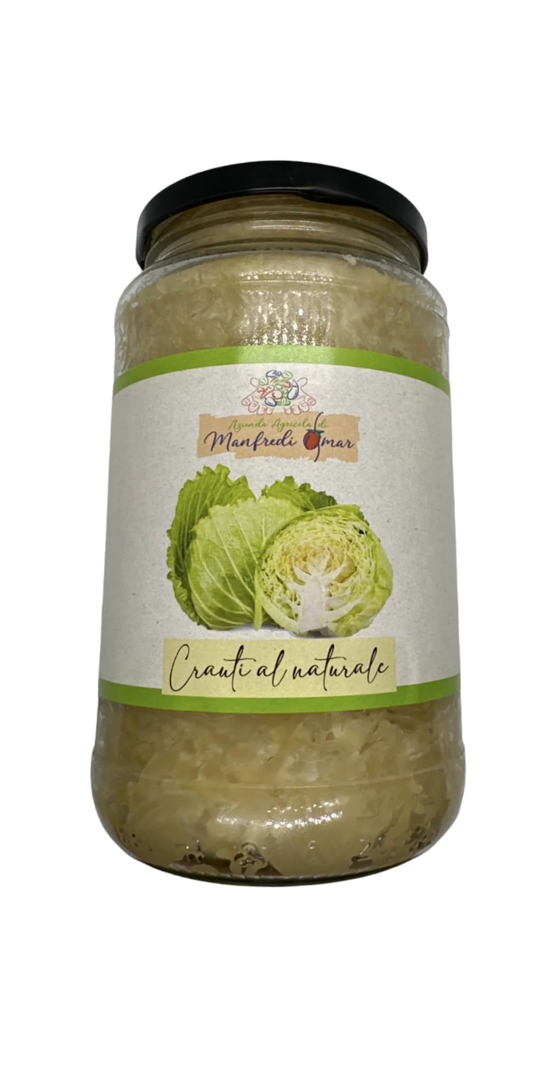 Crauti Trentino Alto Adige - Vaso da 500g Gusto Autentico e Salute in Ogni Morso | Made in Italy (set 12 vasi)