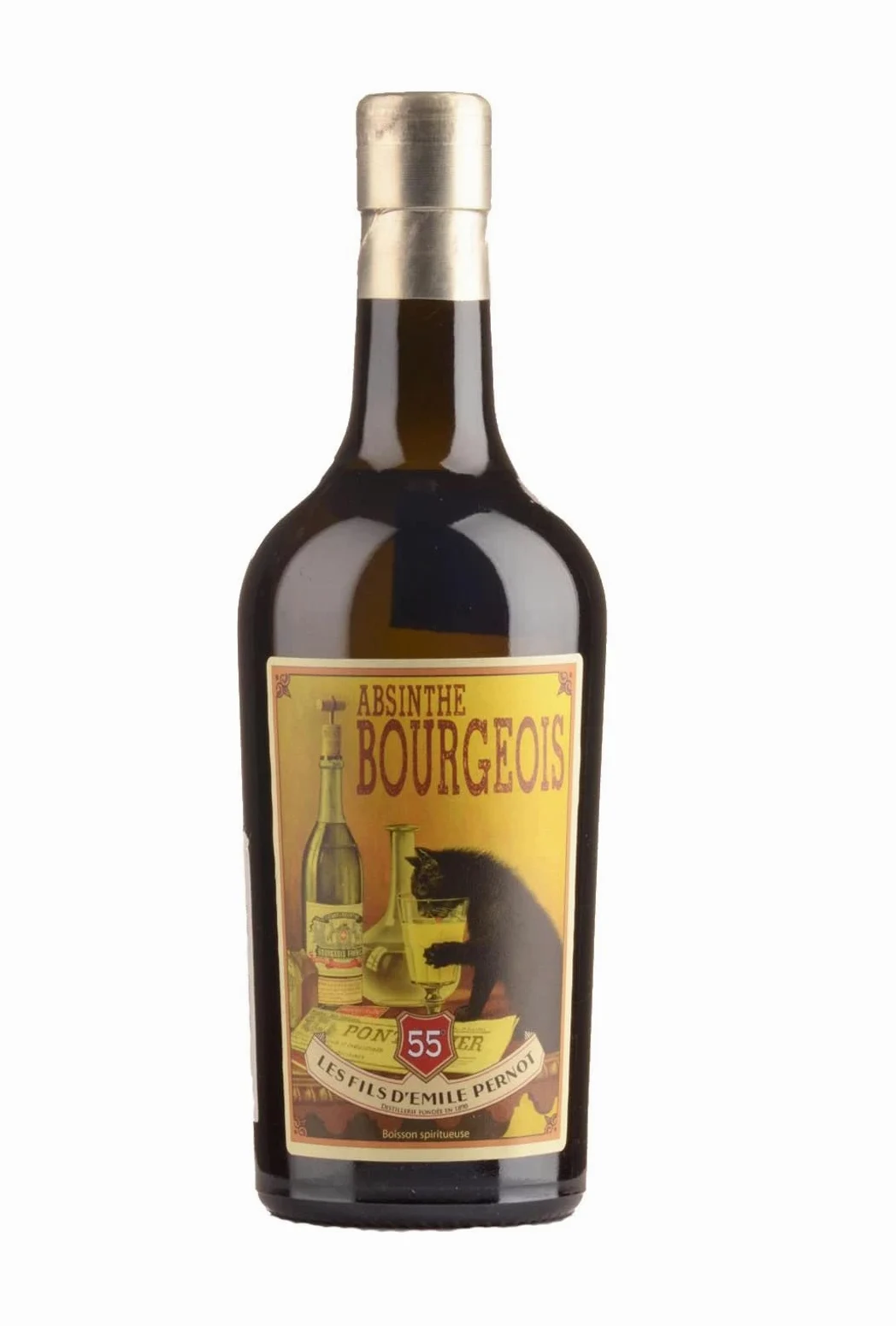 DISTILLERIE MICHEL EMILE PERNOT ABSINTHE BOURGEOIS 55% CL.50