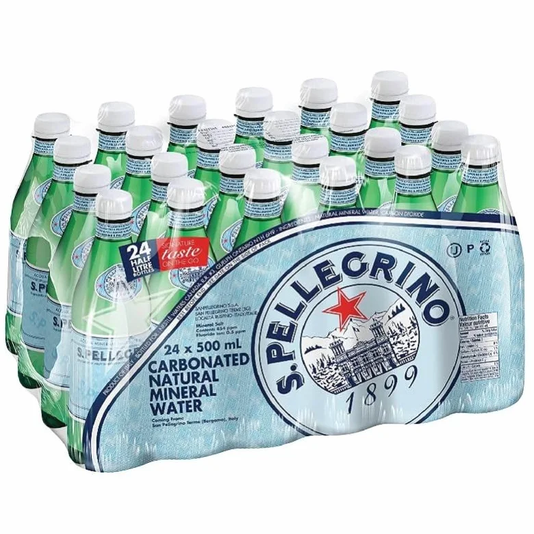 San Pellegrino Acqua minerale naturale frizzante 48x500ml (48 BOTTIGLIETTE DA 500 ML)