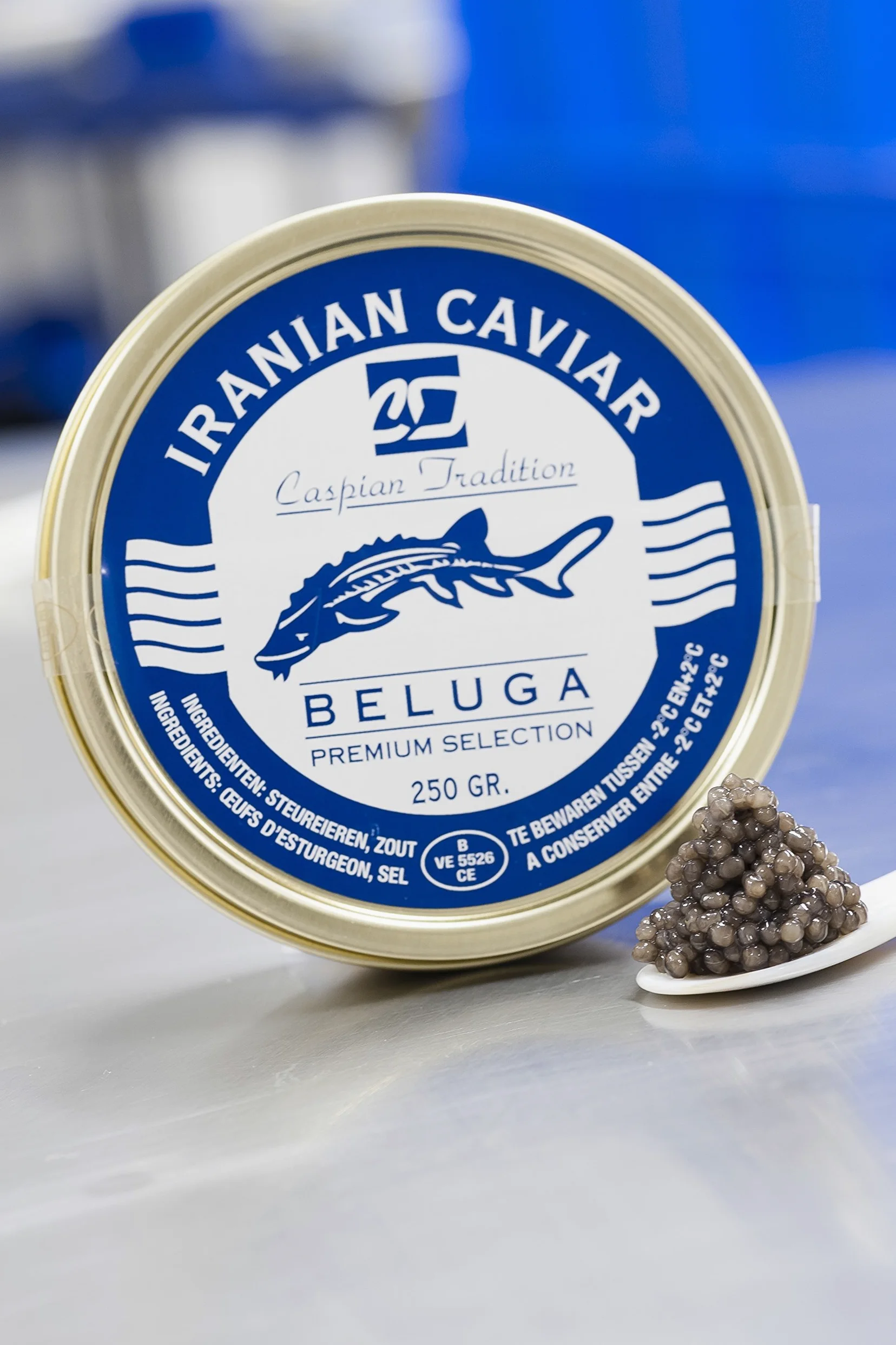Caviale Beluga (Huso Huso) 125g - Caviar beluga Origine