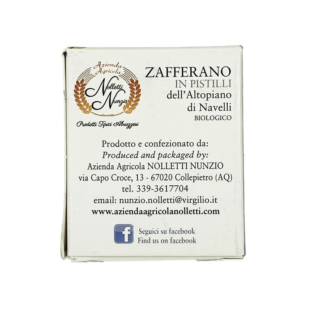 Zafferano dell'Altopiano di Navelli di Qualità Superiore 0.5g