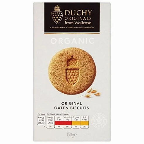 Duchy from Waitrose Biscotti D'Avena Ducato per 150 g di Formaggio (Confezione da 6)