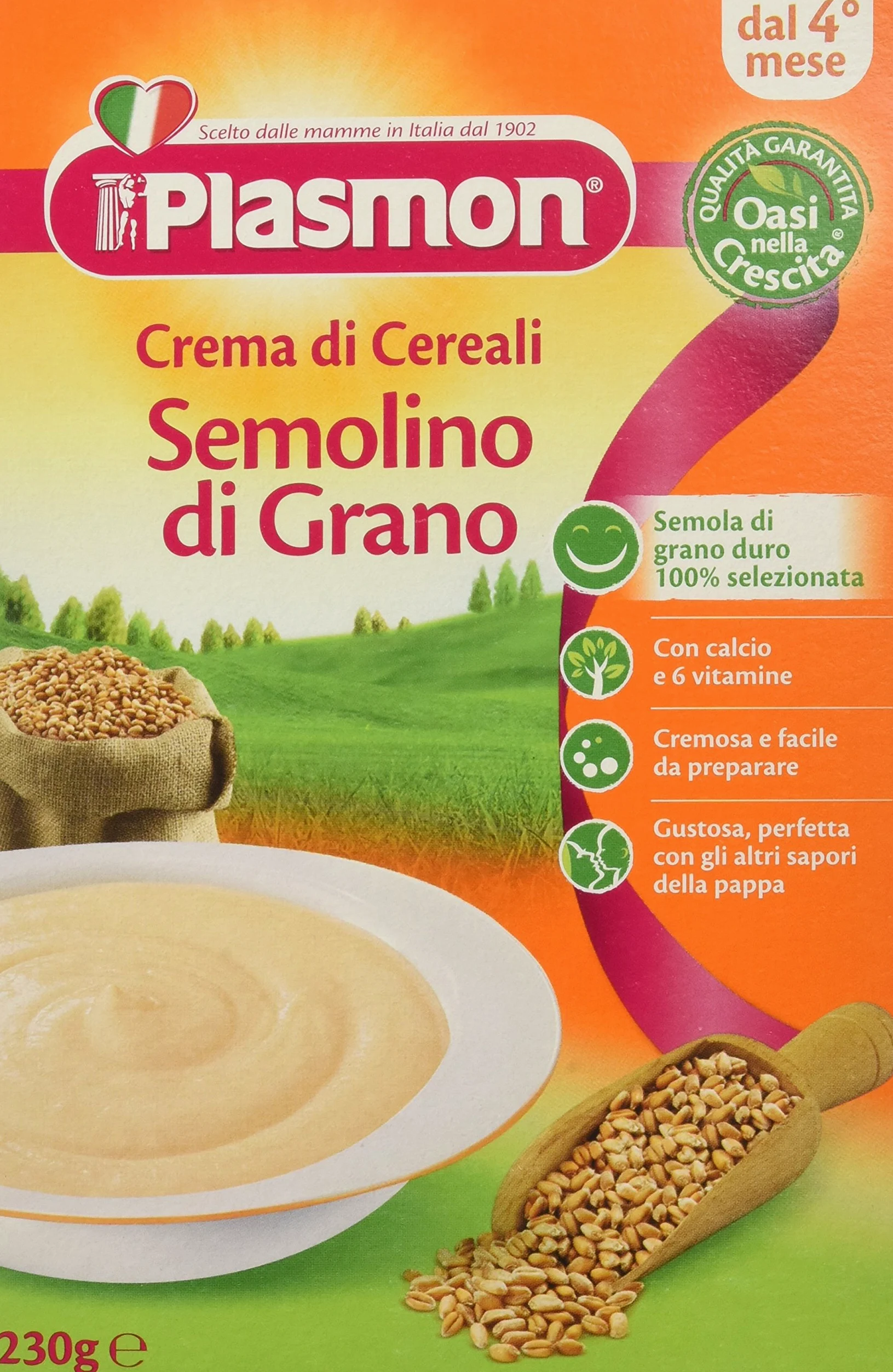 Plasmon Semolino Di Grano Gr.230 - [confezione da 12]