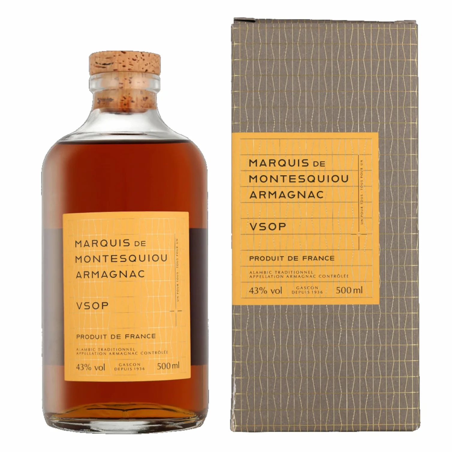 ARMAGNAC MARQUIS DE MONTESQUIEU VSOP 43° CL 50