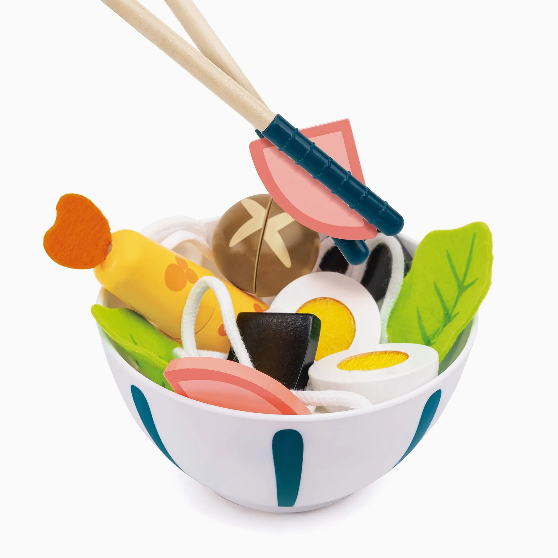 Set da cucina zuppa di noodle giapponese