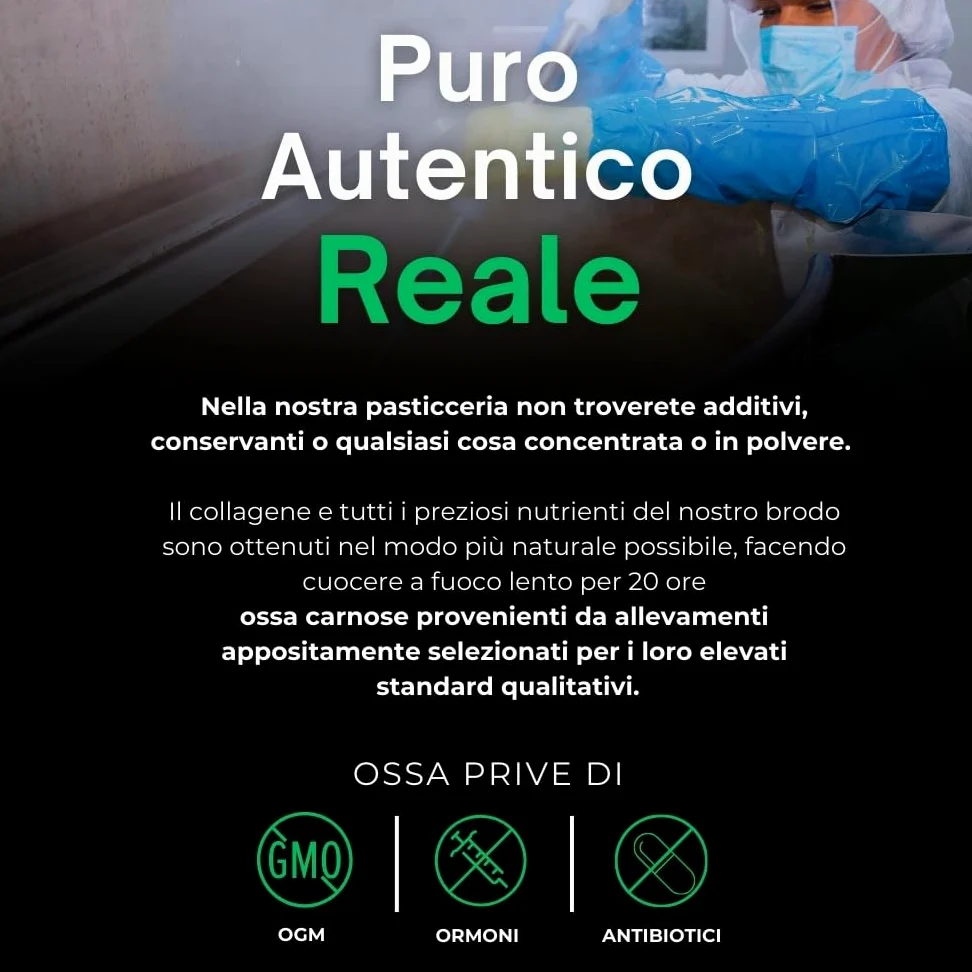 Brodo di Ossa Premium | Prodotto con Ossa di Manzo | Arricchito con Pollo, Maiale Iberico e 6 Verdure | Collagene, Proteine e Acido ialuronico | Bone Broth Naturale al 100% | 10x500ml | Mama Ana