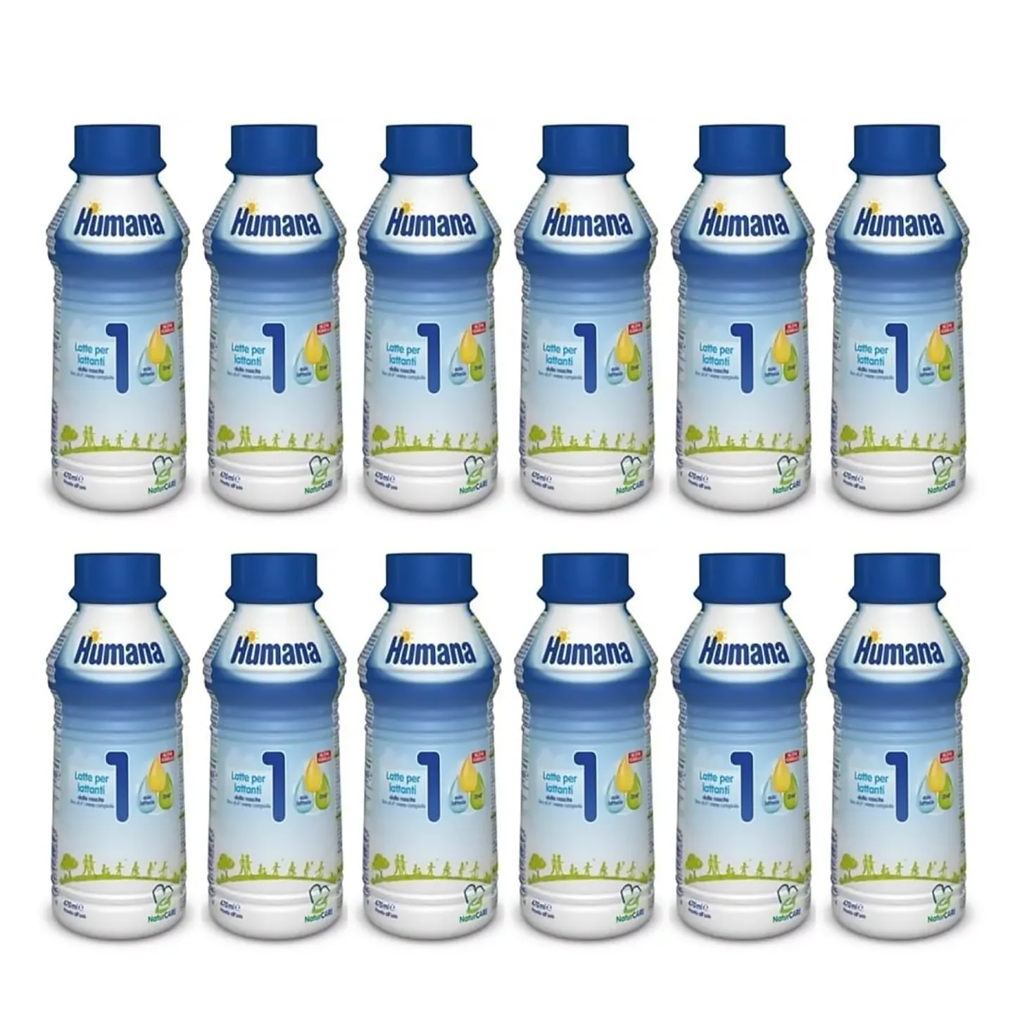 Humana 1 Latte Nature Care Liquido ML.470 [ 12 BRICK ]