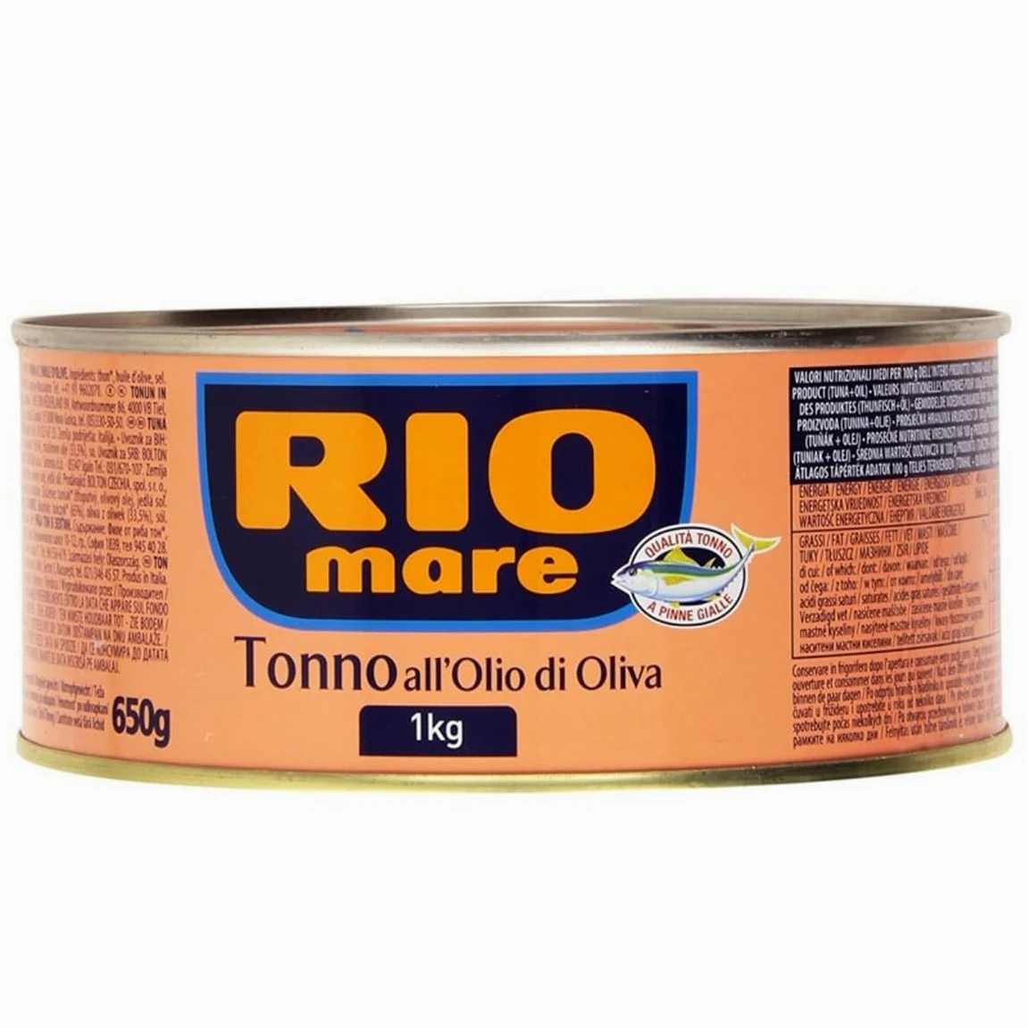 Tonno in Scatola all'olio d'oliva Rio Mare 3 Confezioni da 1 kg