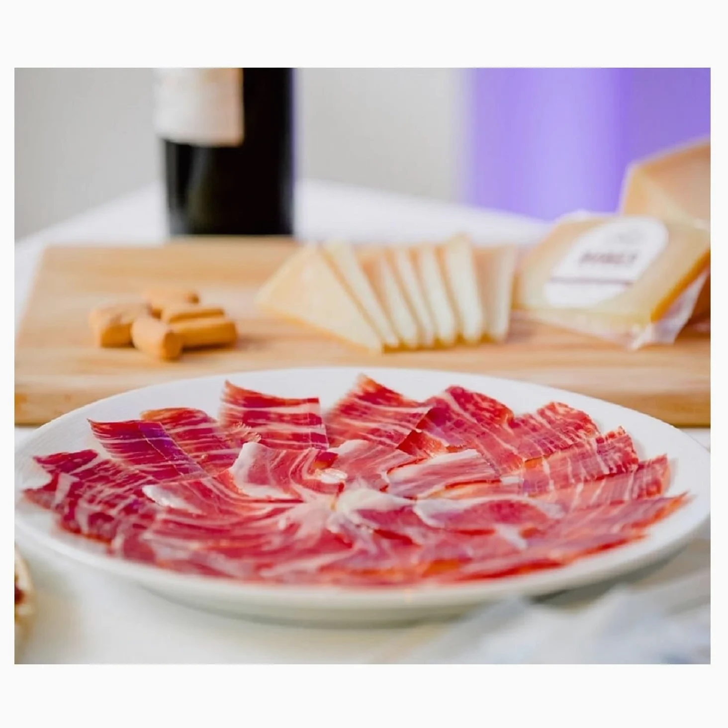 LalolaGourmet - Paleta Serrana Gran Reserva (5,5/6 kg) Stagionatura Naturale 100% Senza Glutine e a Basso Contenuto di Sale I Spalla di Prosciutto Serrano - Zampa Anteriore