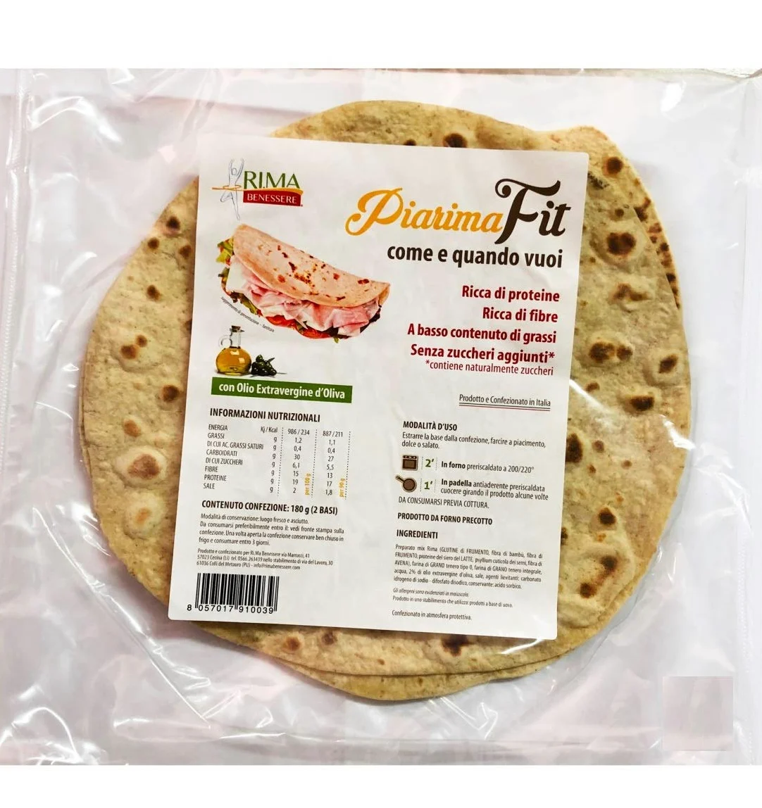 (Formato Convenienza 8 Pz) Piadina Ri.Ma Benessere (Piarima Fit 2x90g)