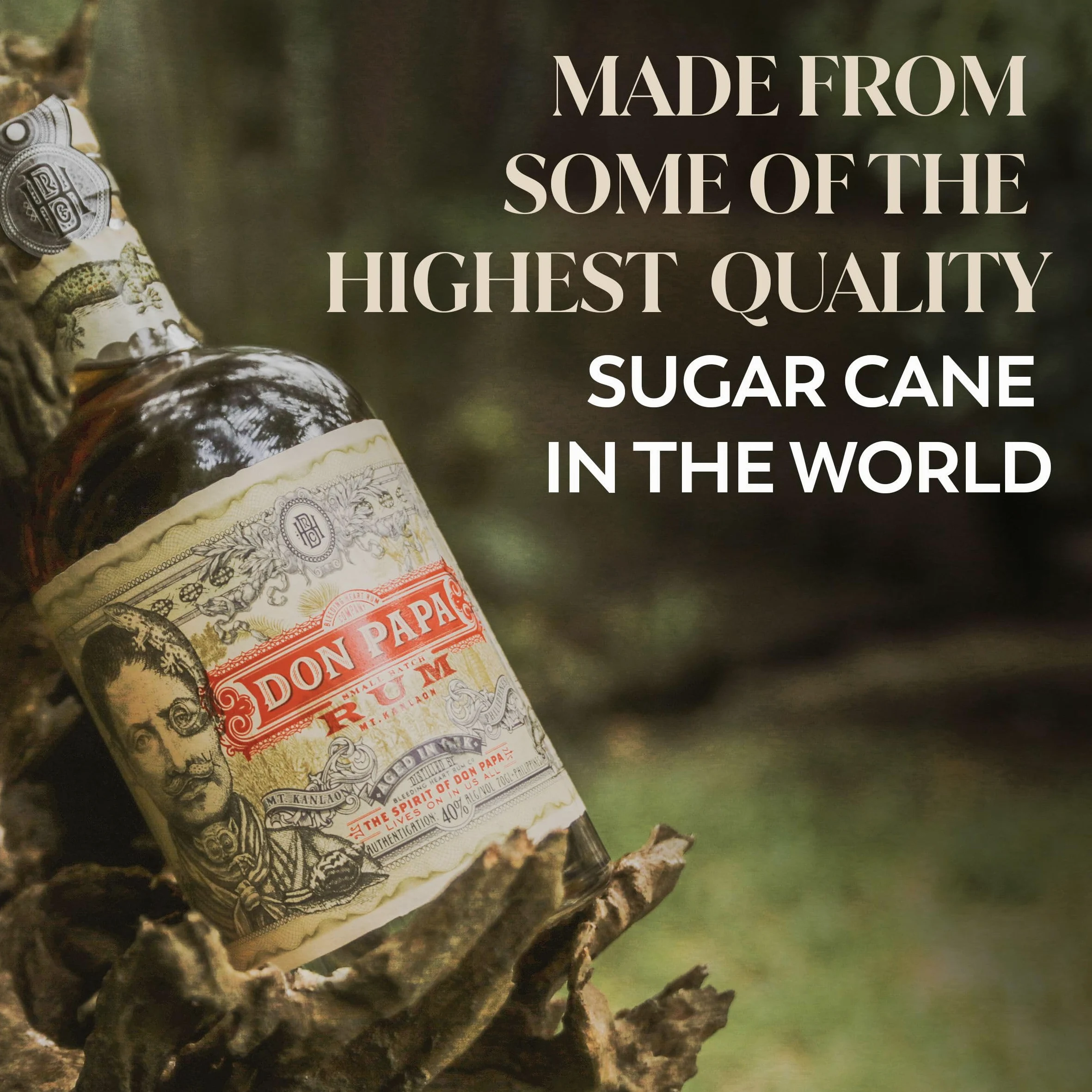 Don Papa Rum Single Island 70cl, Nuova Versione