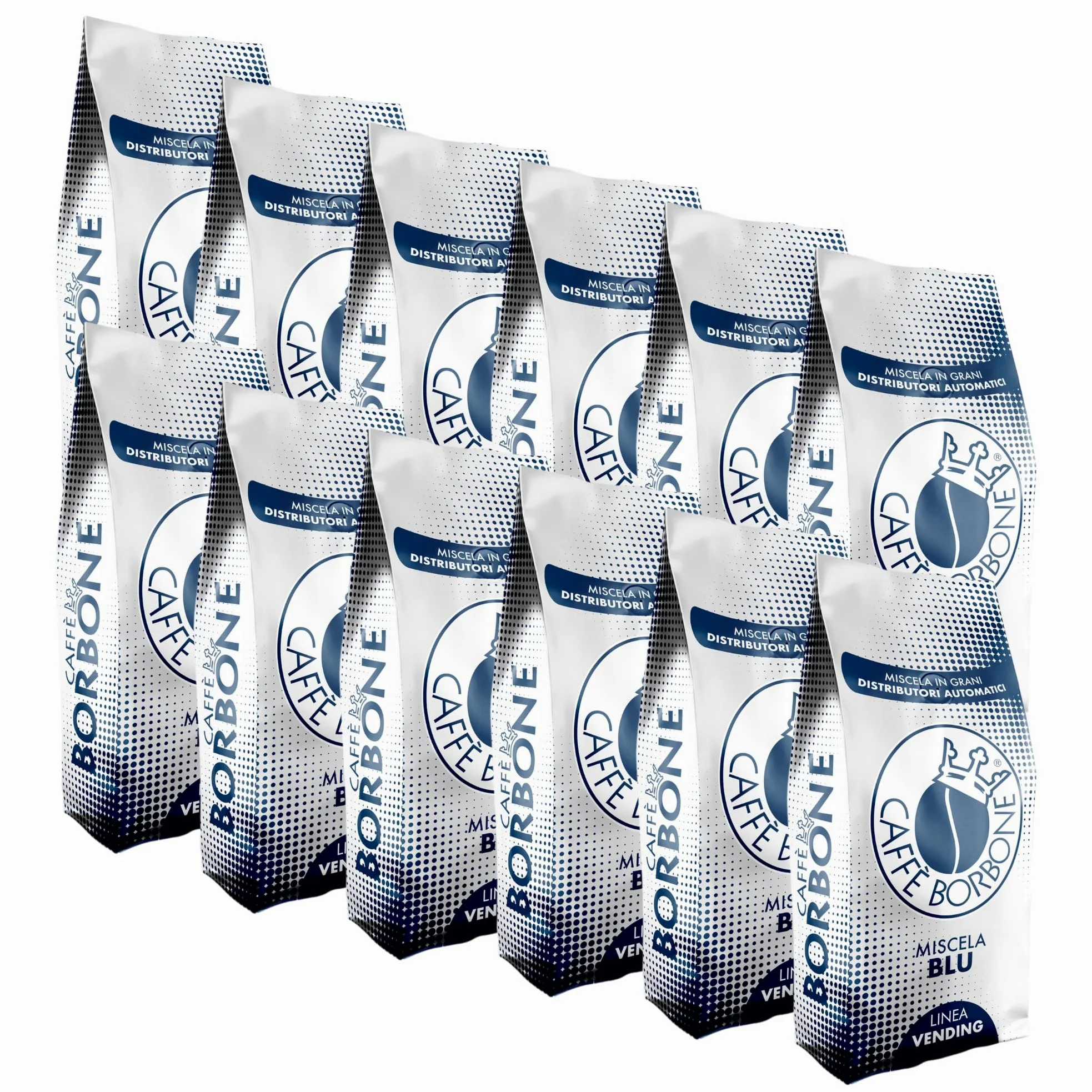 Caffè in grani Miscela BLU Caffè Borbone Vending Maxi 1 kg x 12