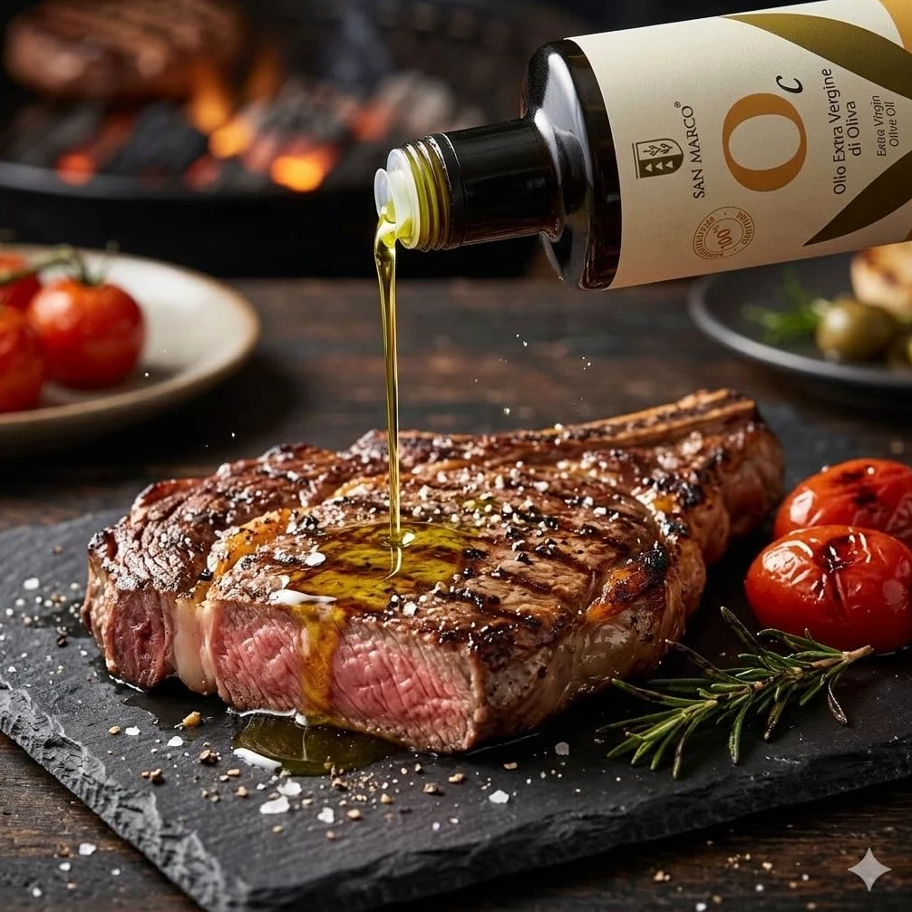 San Marco - Olio Extravergine di Oliva 100% Italiano - Estratto a Freddo - Olio EVO di Categoria Superiore Monocultivar Coratina – Bag in box da 3 litri