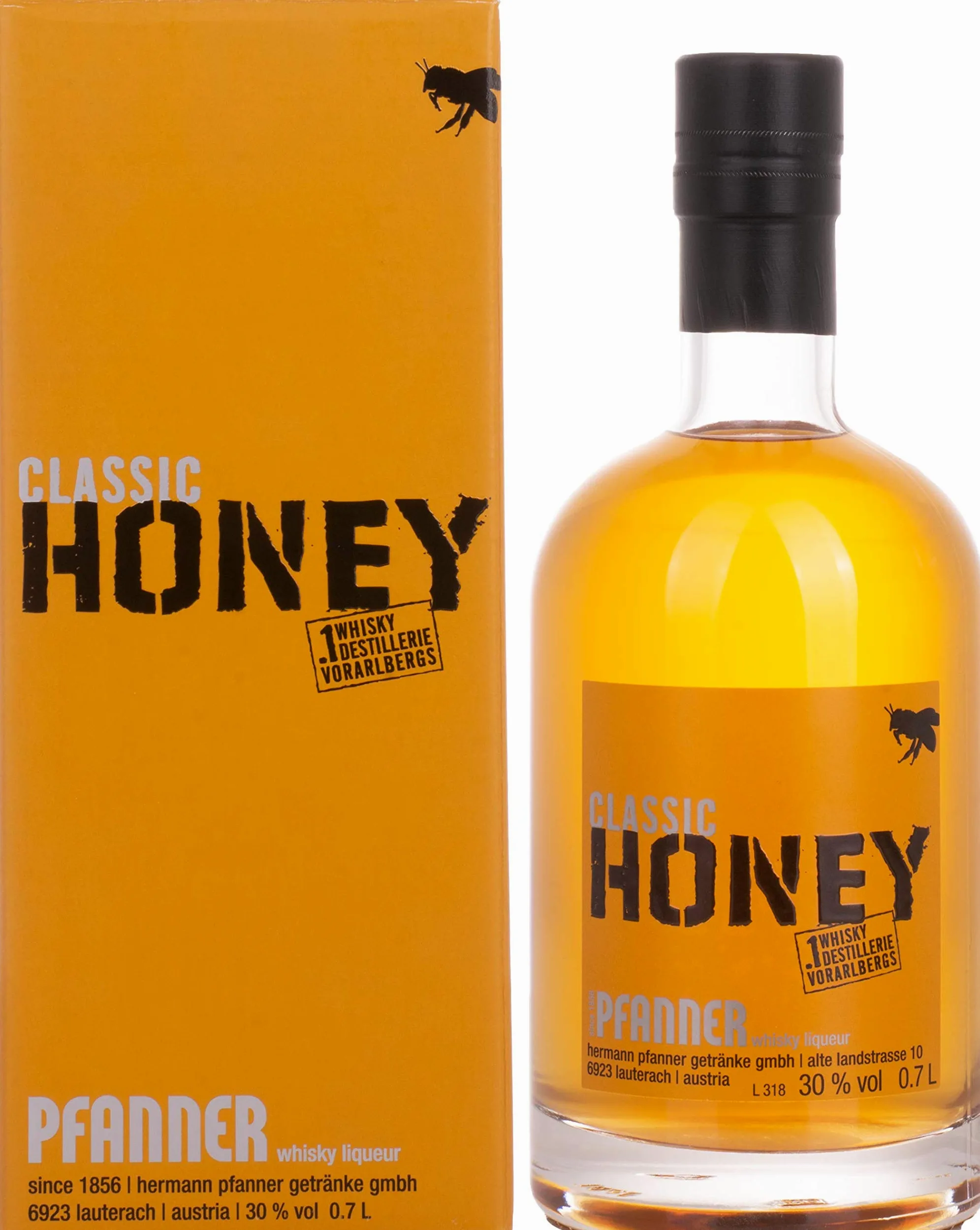 Pfanner Classic HONEY Whisky Liqueur 30% Vol. 0,7l in Giftbox