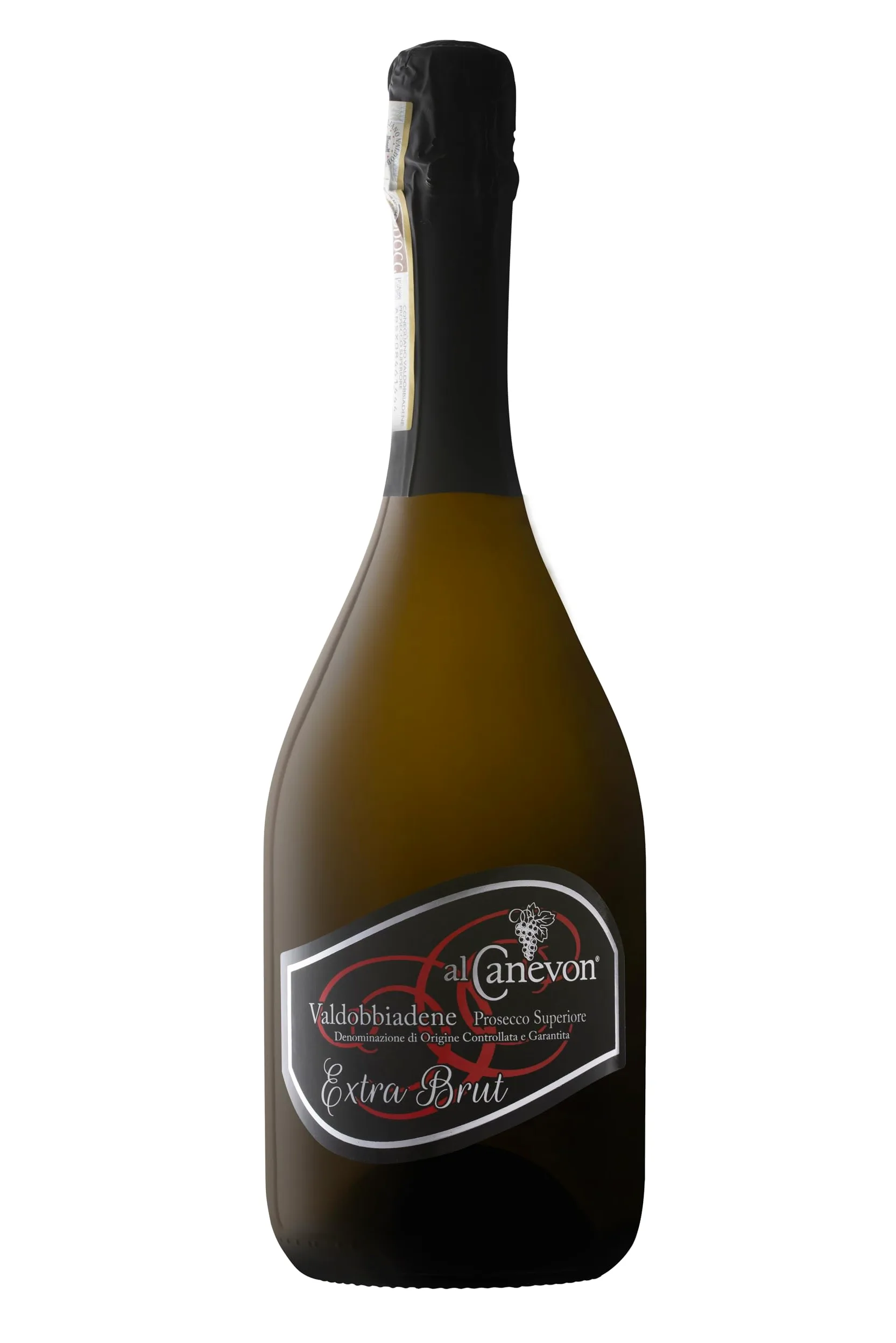 Prosecco Valdobbiadene Offerta Prosecco Superiore Extra Brut DOCG Conegliano Valdobbiadene - Si Abbina Con Dolci a Base Di Cioccolato 750ML