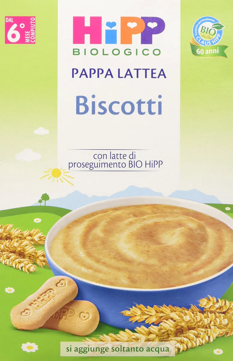Hipp Pappa Lattea Biscotto - 3 pezzi da 250 gr [750 gr]