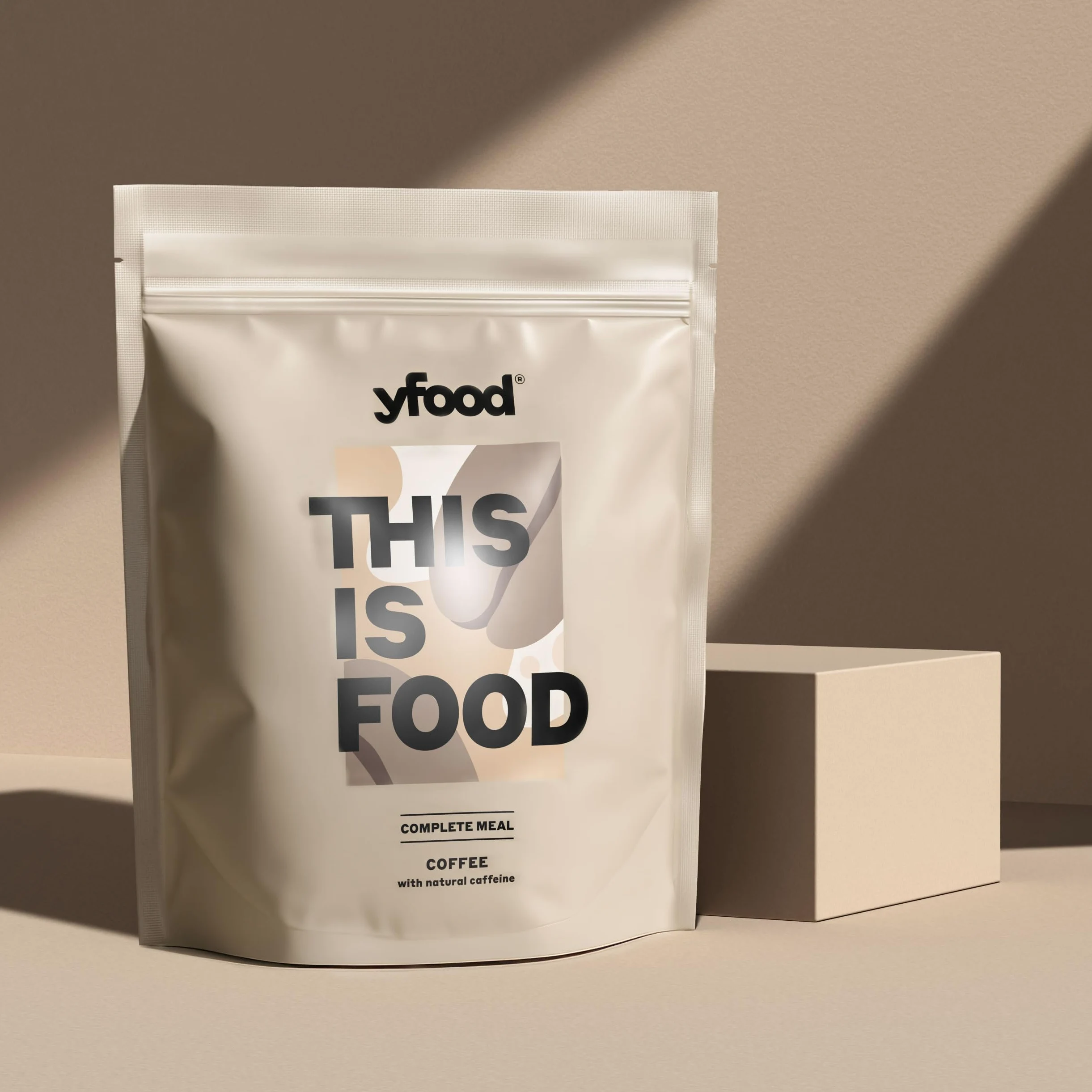 yfood Caffè - 12 pasti da 400 kcal in polvere - 26 g di proteine, vitamine e minerali - Gusto: caffè