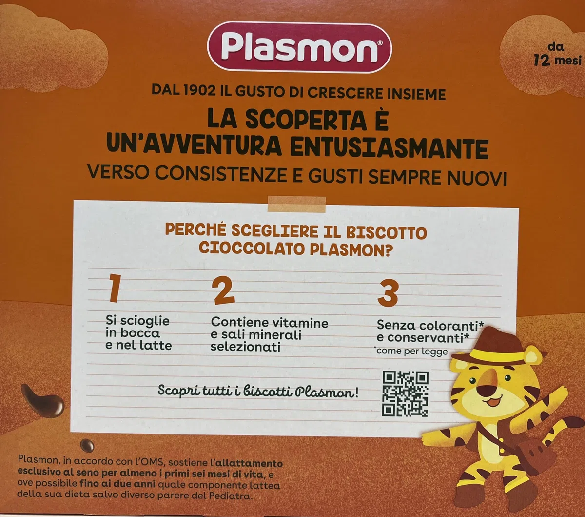 Plasmon Biscotto Cacao 320g (6 confezioni)