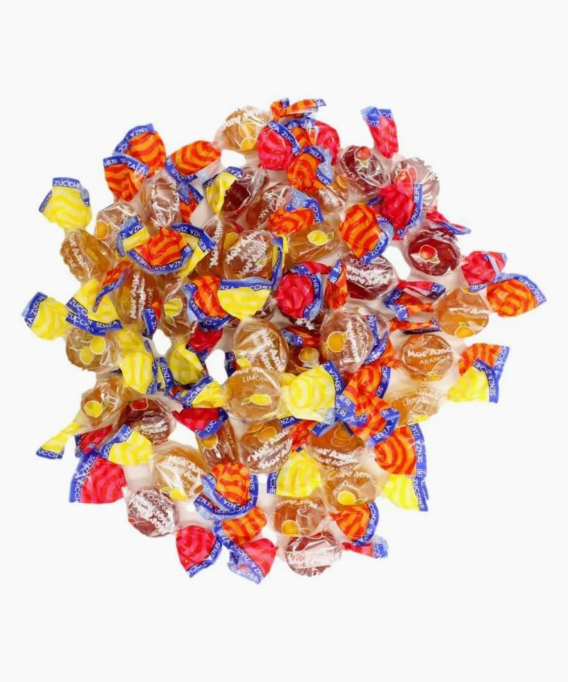 Caramelle alla frutta senza zucchero HORVARTH Lind t MOR'AMOR, edulcoranti, senza glutine 1kg