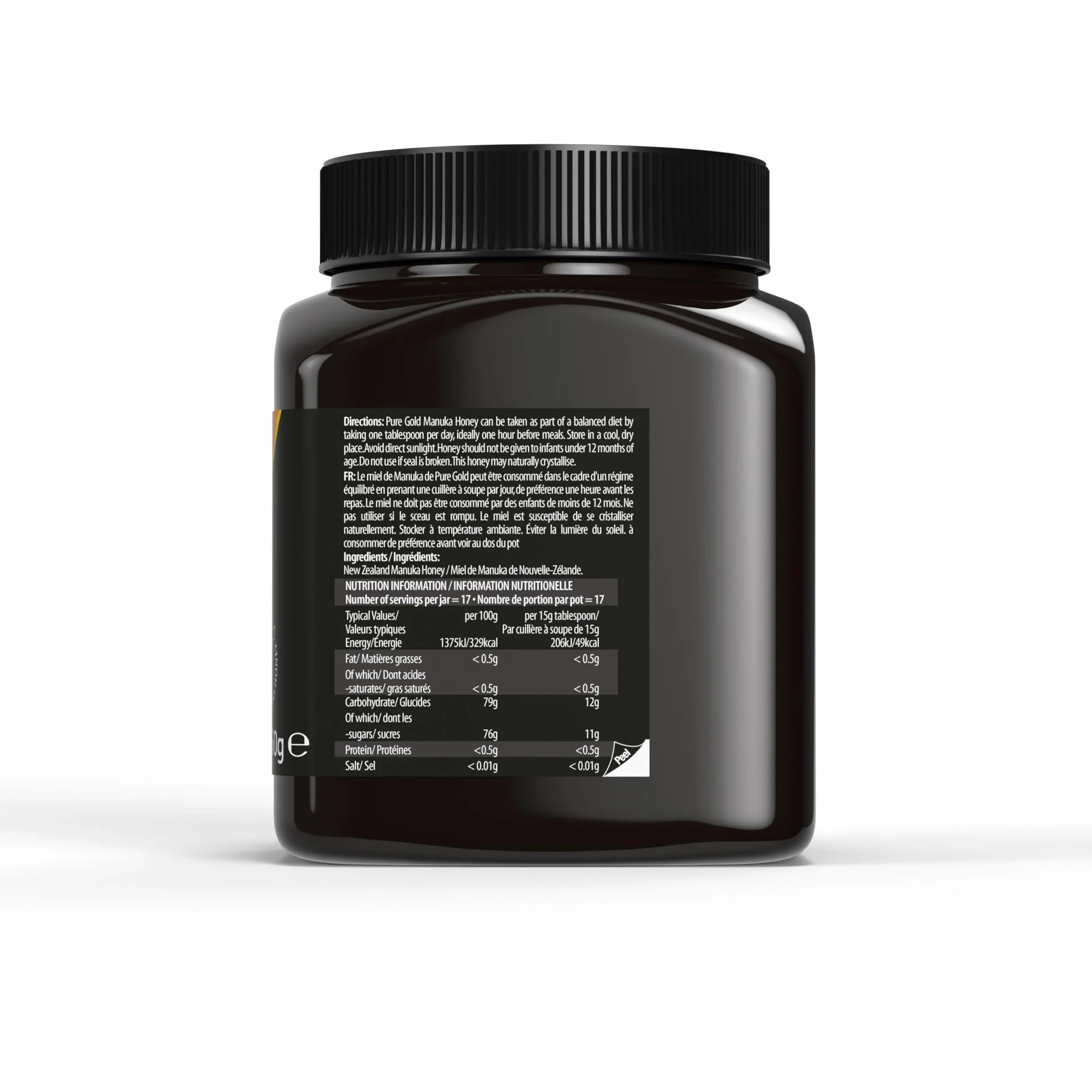 Miele di Manuka Selezionato Premium 525+ MGO 250G
