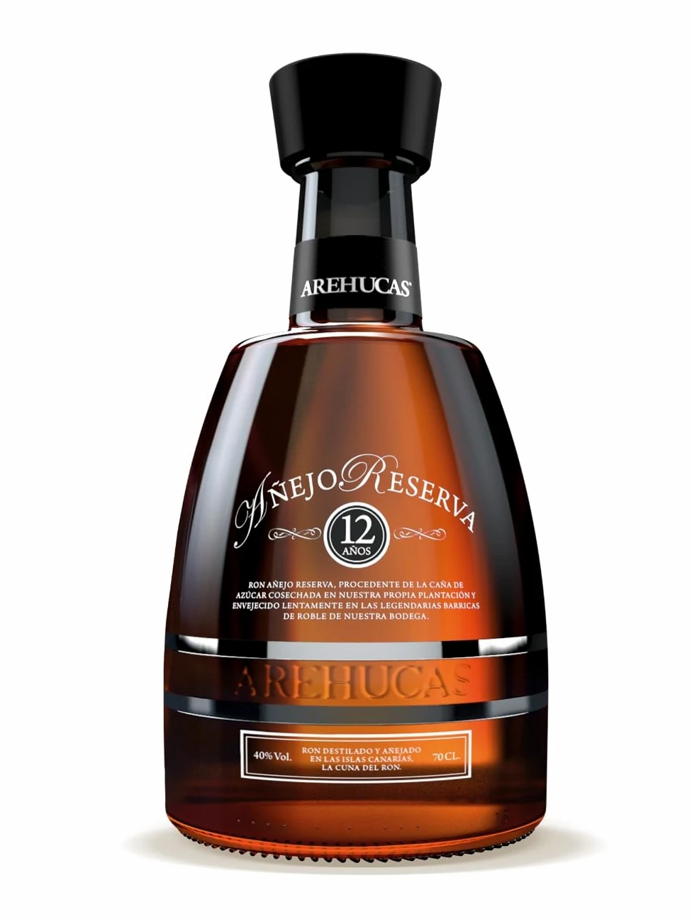 Rum Arehucas 12 Años Añejo Selección Familiar 40% Vol. 0,7l ASTUCCIO Rum 12 Anni Invecchiato RISERVA FAMILIARE