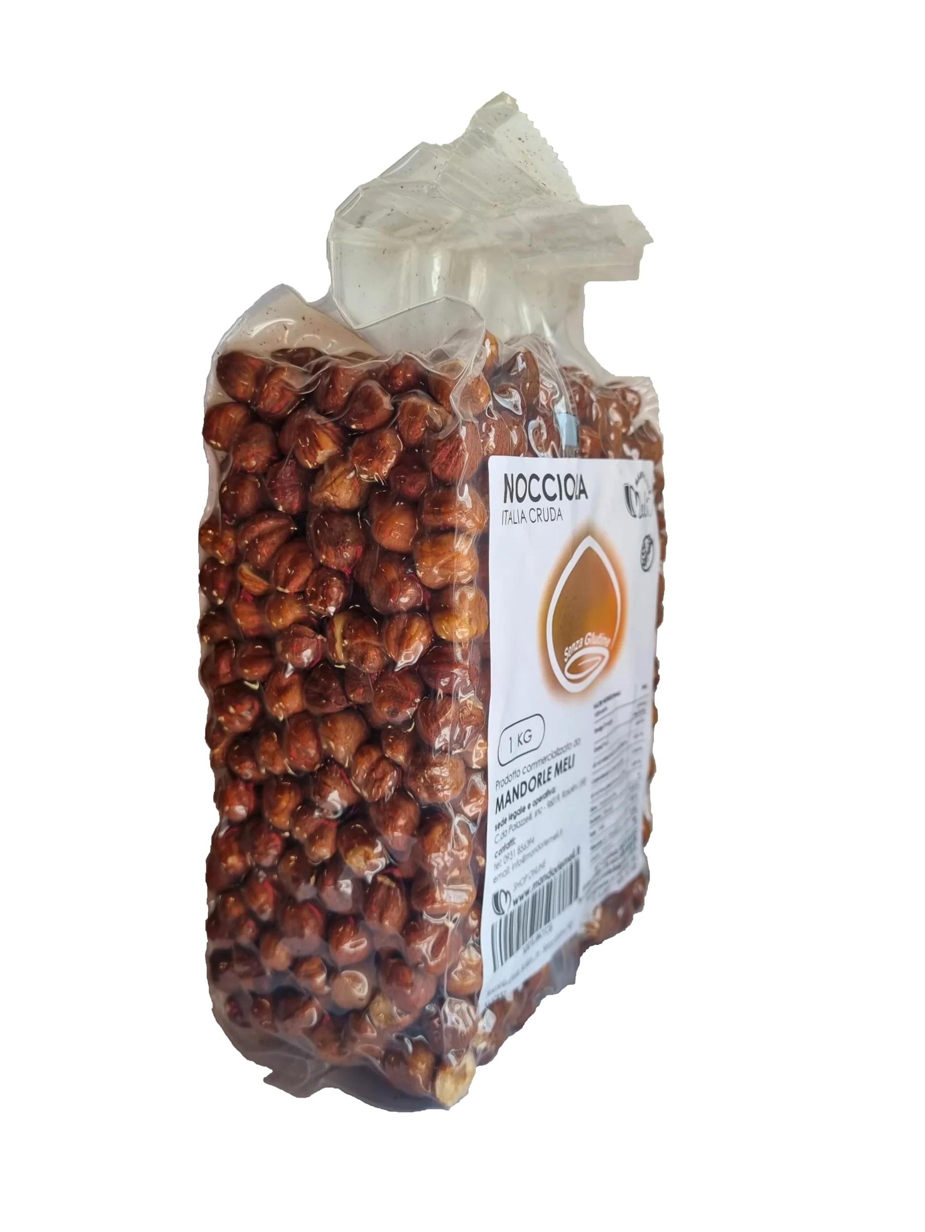 Nocciola Cruda - Frutta Secca Fonte di Vitamine e Fibre - Senza Glutine (1kg)