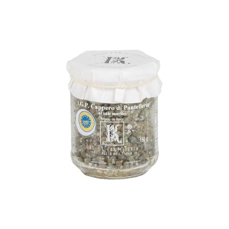 Capperi sotto sale | Gli originali di Pantelleria IGP | 150g | 100% Italiani
