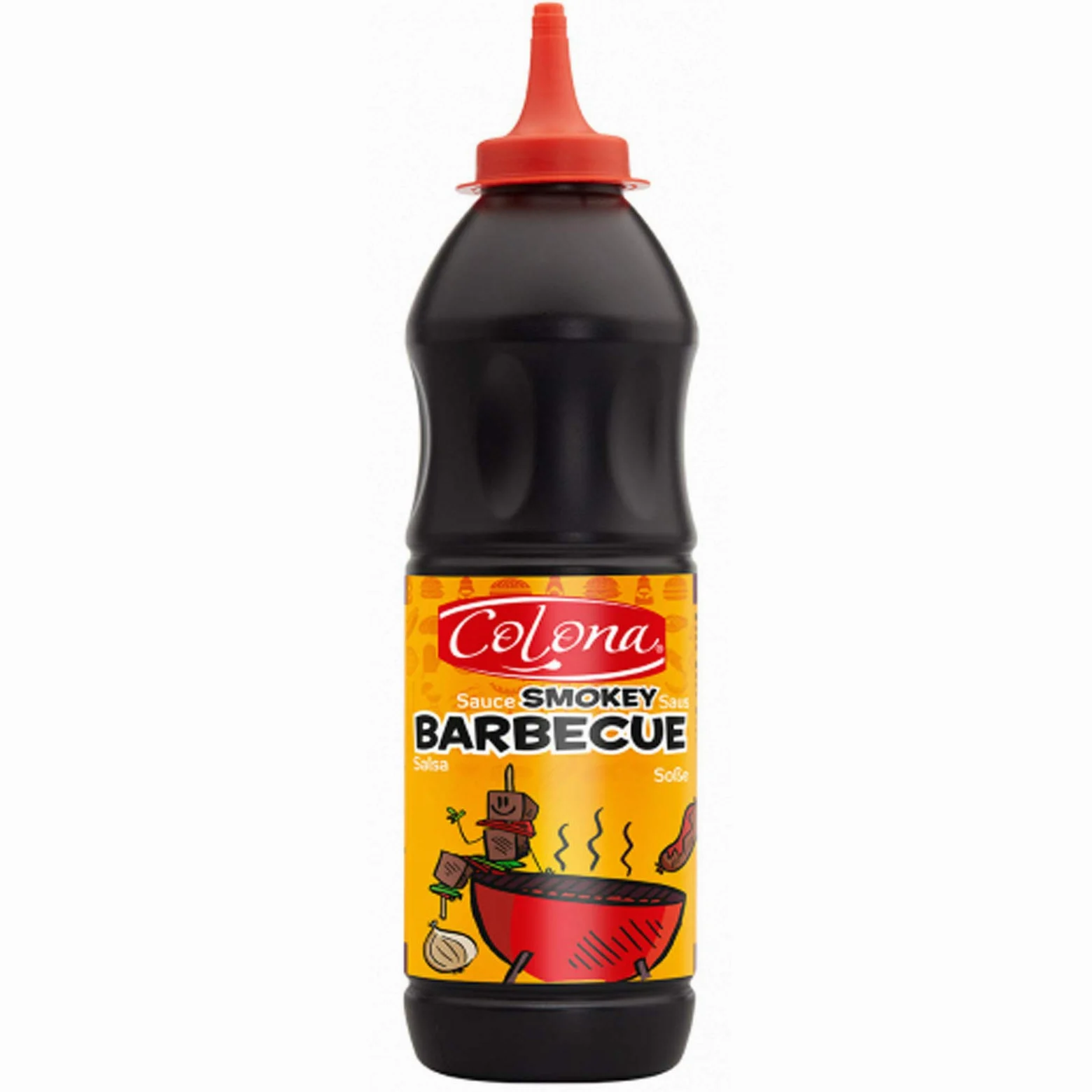 SALSA COLONA SMOKEY BARBECUE SAUCE SMOKEY 900G POMODORO AFFUMICATO TOMATE SAUCE