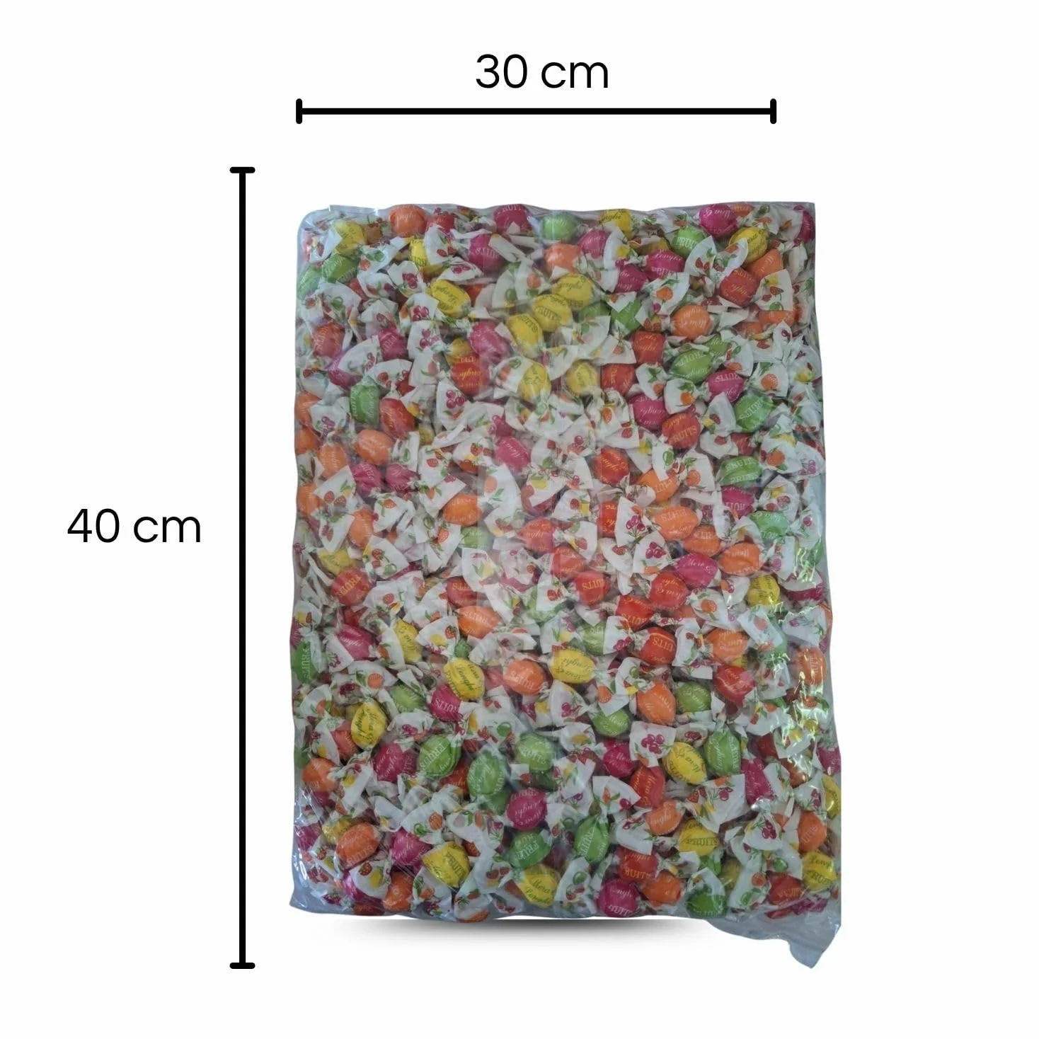 Mera & Longhi dal 1896 - CARAMELLE ZUCCHERATE FRUTTINI SICILIANI - Confezione da 3 Kg