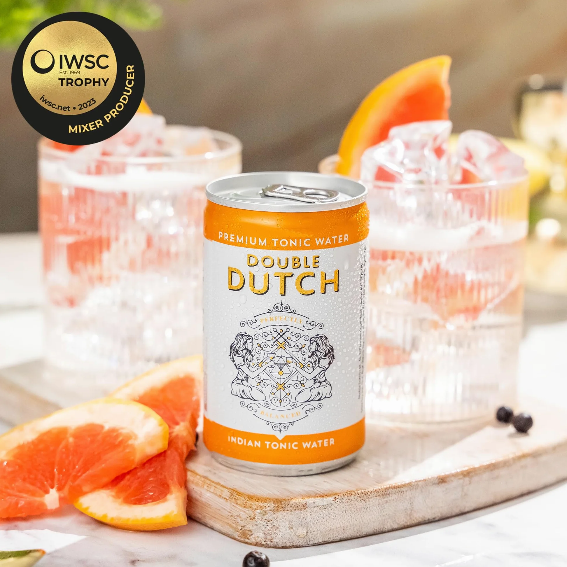 DOUBLE DUTCH Indian Tonic Water - 0,15L x 24 LATTINE