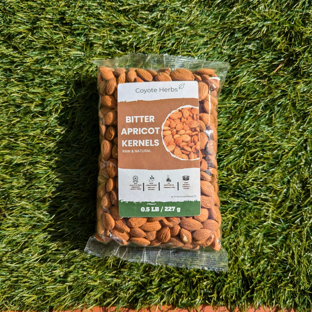 Noccioli di Albicocca Amari Naturali 227g/8 oz: Semi Grezzi & Mandorle