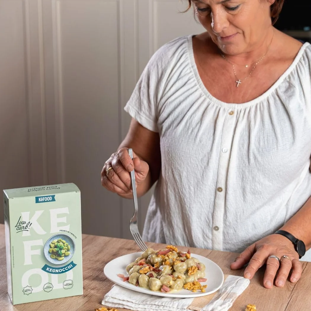 Kefood® Kit Pasta Keto (Box Scorta 6 Confezioni) – Mix 2 Spaghetti, 2 Riso, 2 Gnocchi – Pasta di Konjac Shirataki Senza Glutine e Low Carb