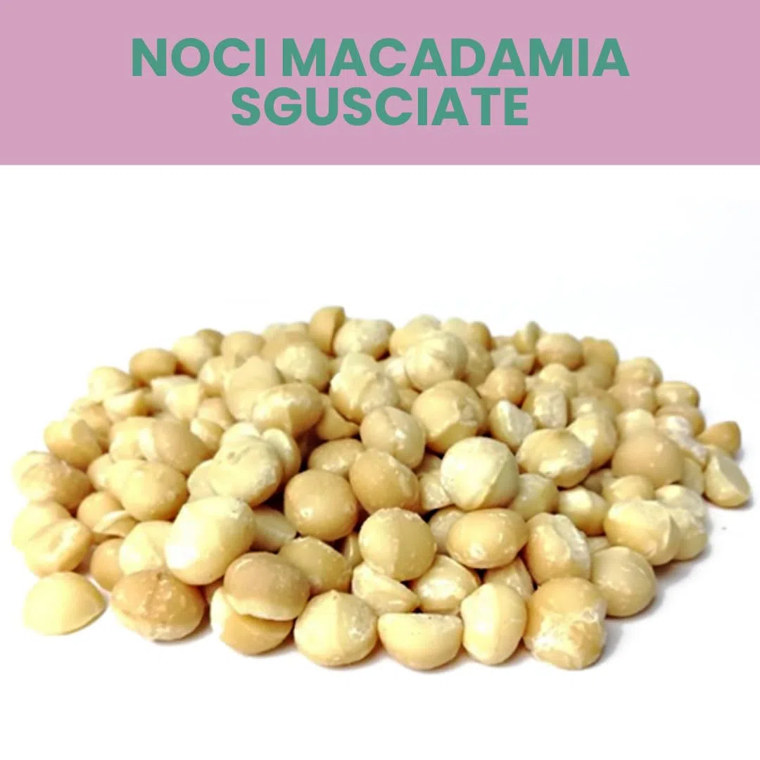 Alfano dal 1940 Noci Macadamia Sgusciate 100g Frutta Secca Ricca di Magnesio e Fonte di Potassio Snack Ideale per una Dieta Equilibrata e Vegana (4 Pezzi)
